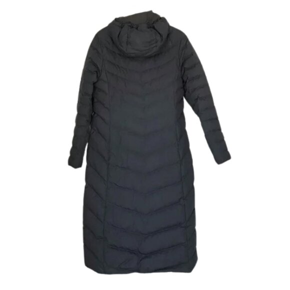 The North Face Women’s Gray Long Goose Down Insulation Hooded Coat - Picture 3 of 7